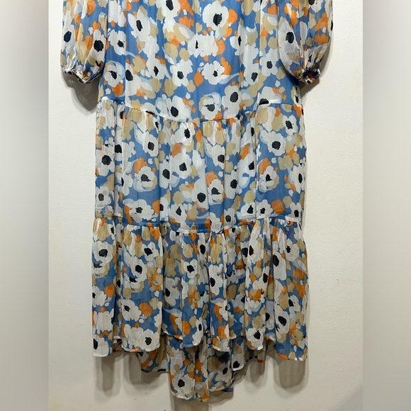 New! Joie Limited Edition Floral Fields Cottagecore Prairie Tiered Dress - Picture 8 of 14